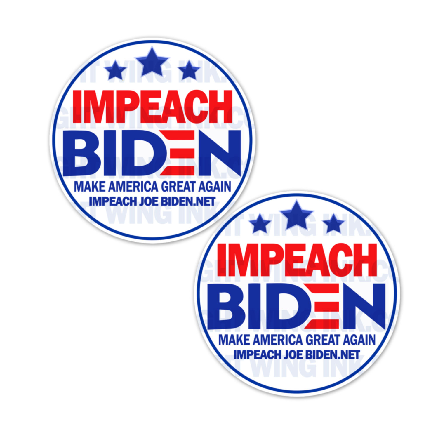 Impeach Joe Biden - Make America Great Again Stickers