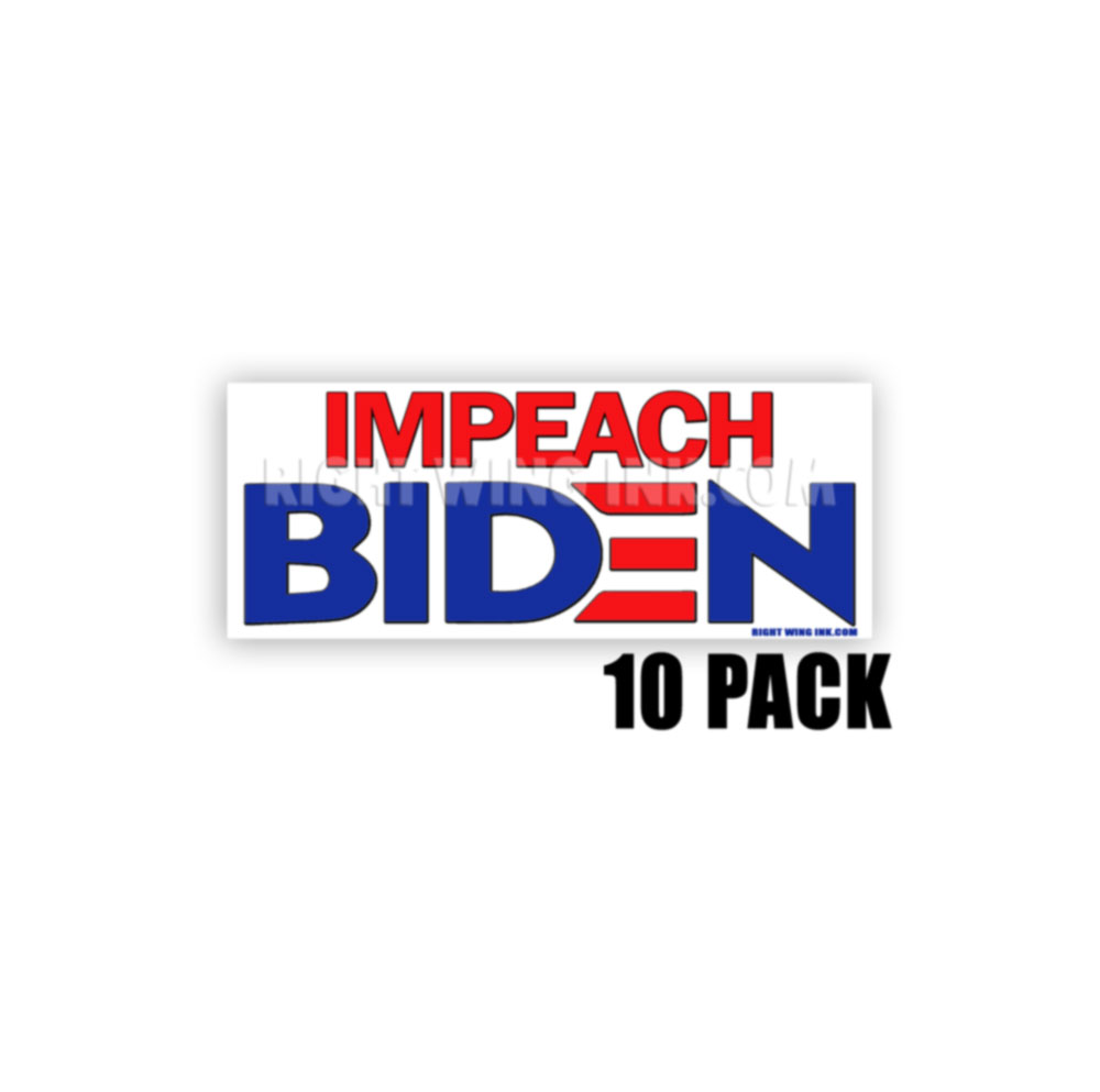 Impeach Biden Stickers 10