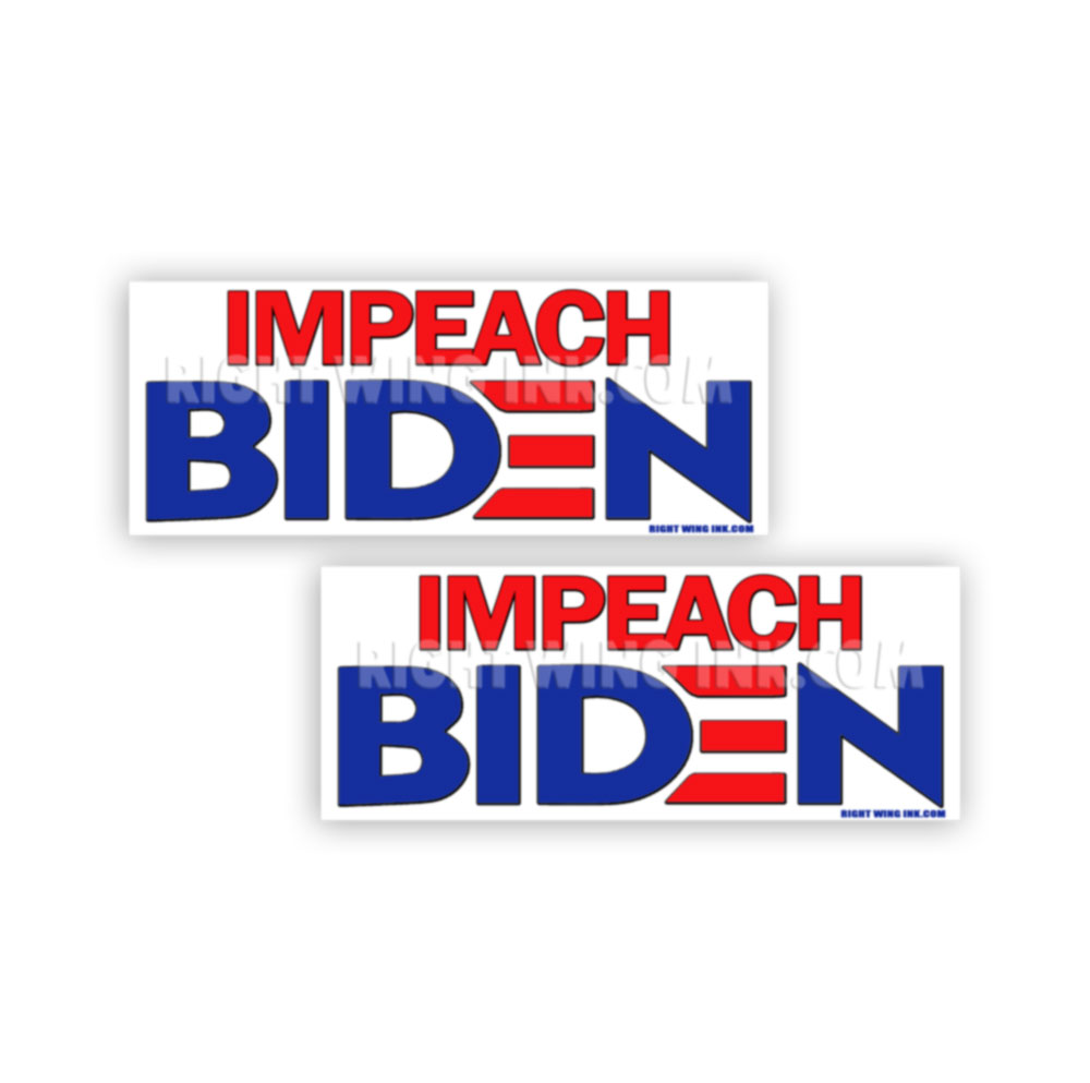 Impeach Biden Stickers 20