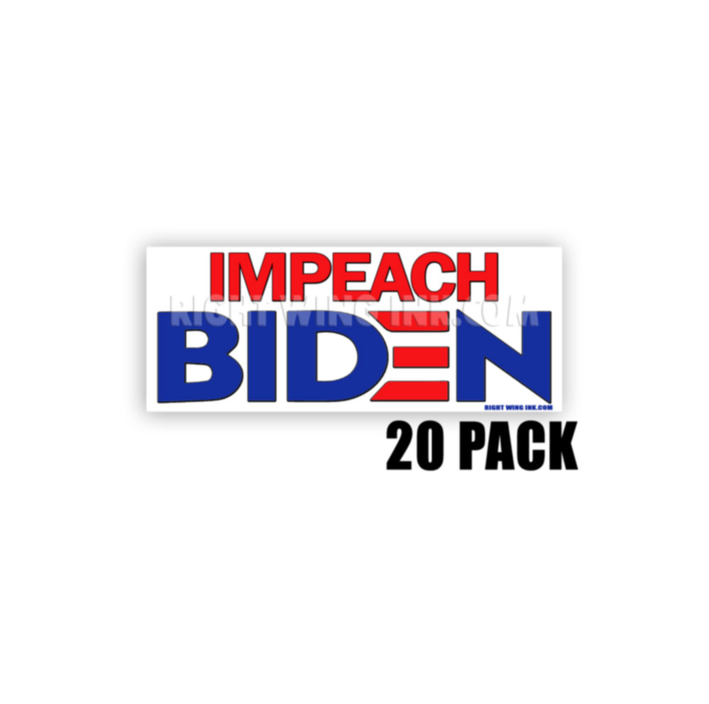 Impeach Biden Stickers 20